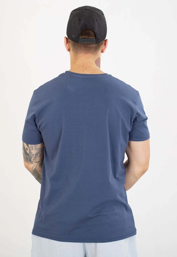 T-shirt Alpha Industries Basic 100501 granatowy