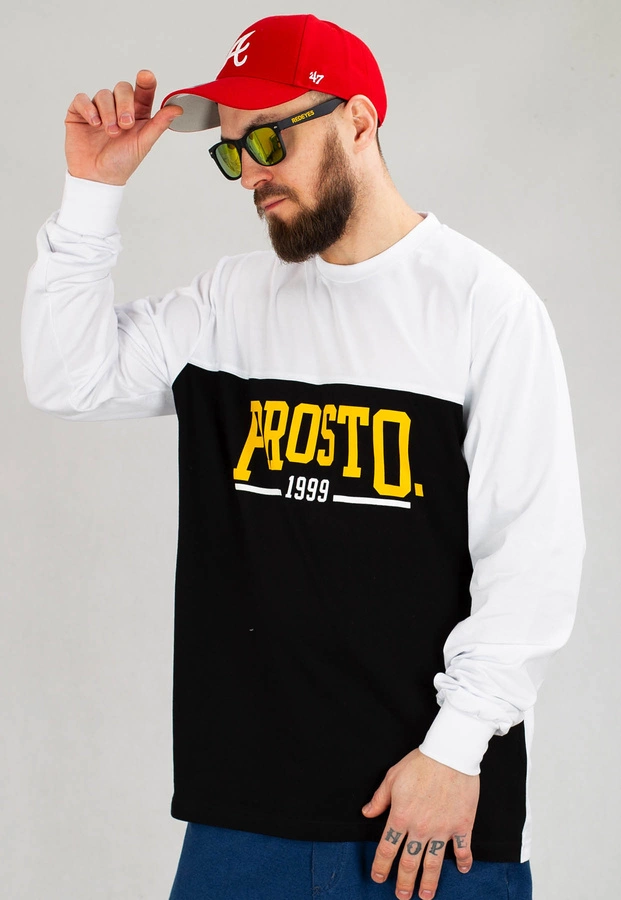 Longsleeve Prosto Onenine biały