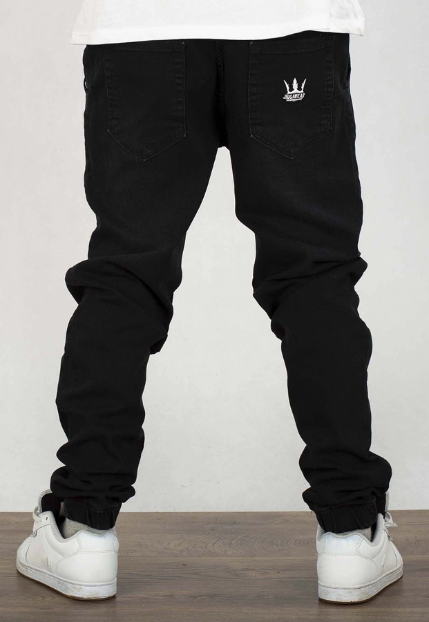 Spodnie Jigga Wear Crown Jogger czarne