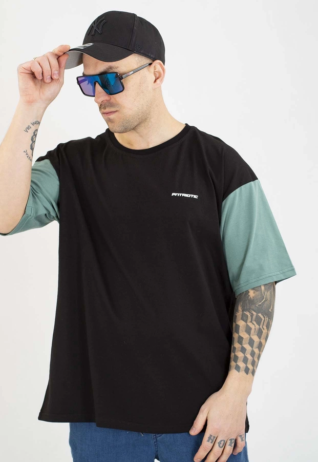 T-shirt Patriotic Baggy Solid Punch czarny