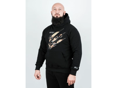Bluza Środowisko Miejskie Z Kapturem Slash Bear czarna