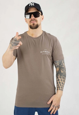 T-shirt Pit Bull Slim Fit USA Cal 140 taupe