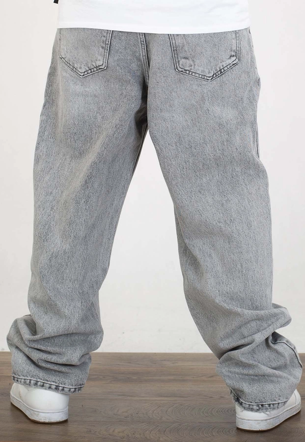 Spodnie I8 Denim BAG97 Baggy light grey