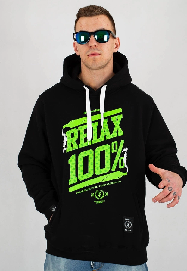 Bluza Ciemna Strefa Relax 100% czarna