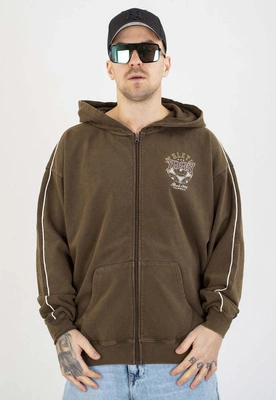 Bluza Prosto Z kapturem ZIP Athletic washed brown