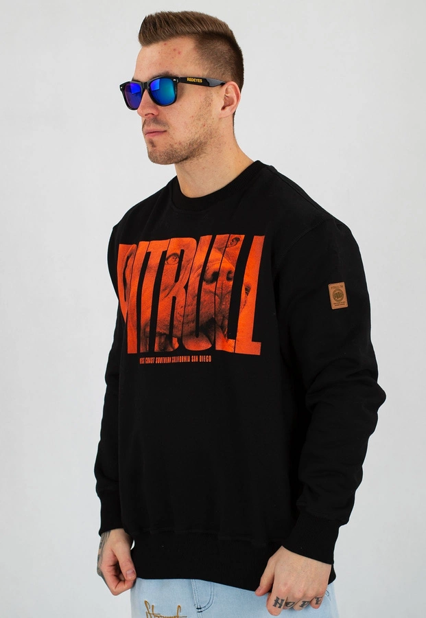 Bluza Pit Bull Orange Dog czarna