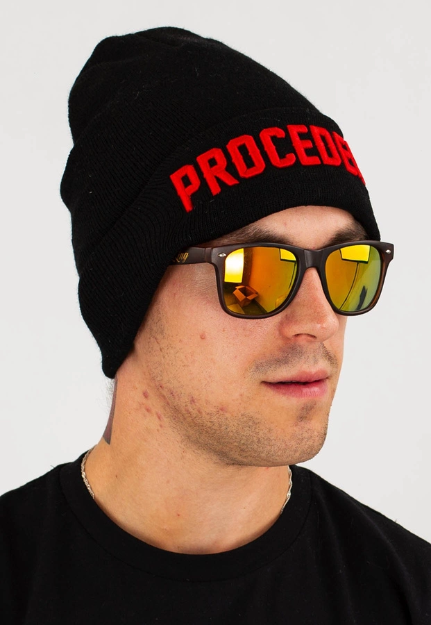 Czapka Zimowa Chada Proceder 19 Haft czarna