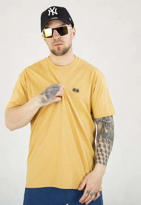 T-shirt Lucky Dice Small Dice beżowy