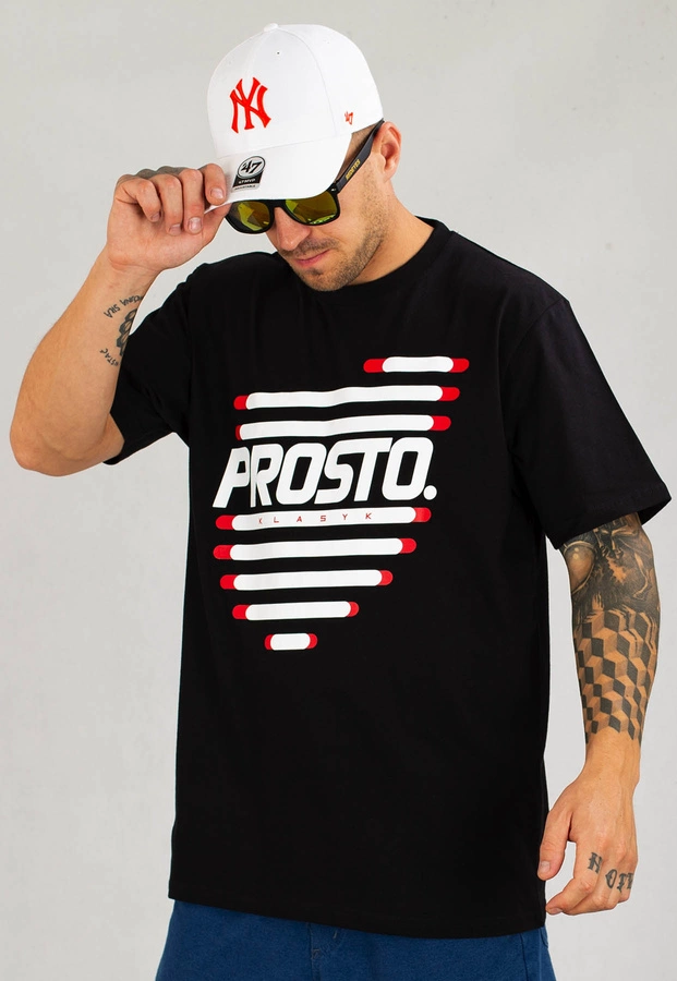 T-shirt Prosto Lighto czarny