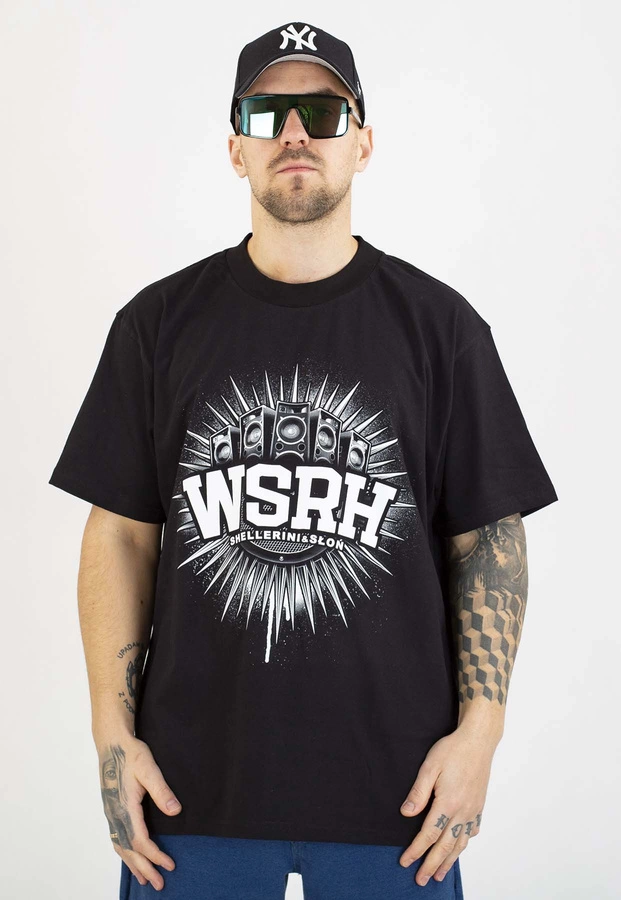 T-shirt WSRH Słońce czarny