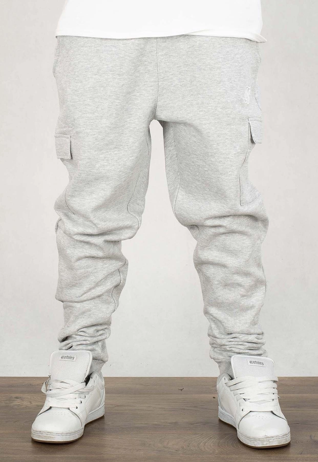 Dresy SikSilk Essentials Cargo Joggers szare