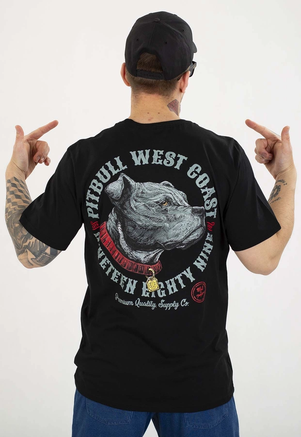 T-shirt Pit Bull Strenght&Respect black