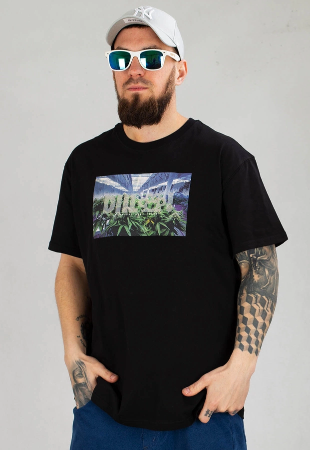 T-shirt Diil Plants czarny