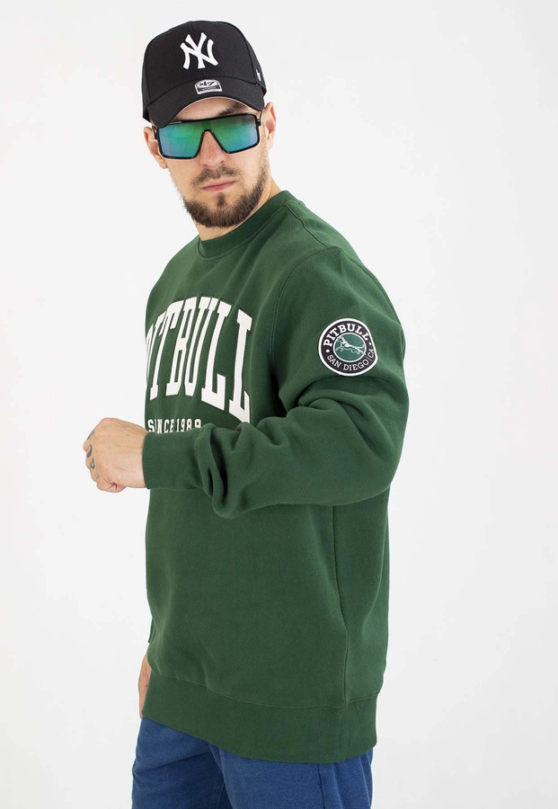 Bluza Pit Bull Bez Kaptura Norton hunter green 
