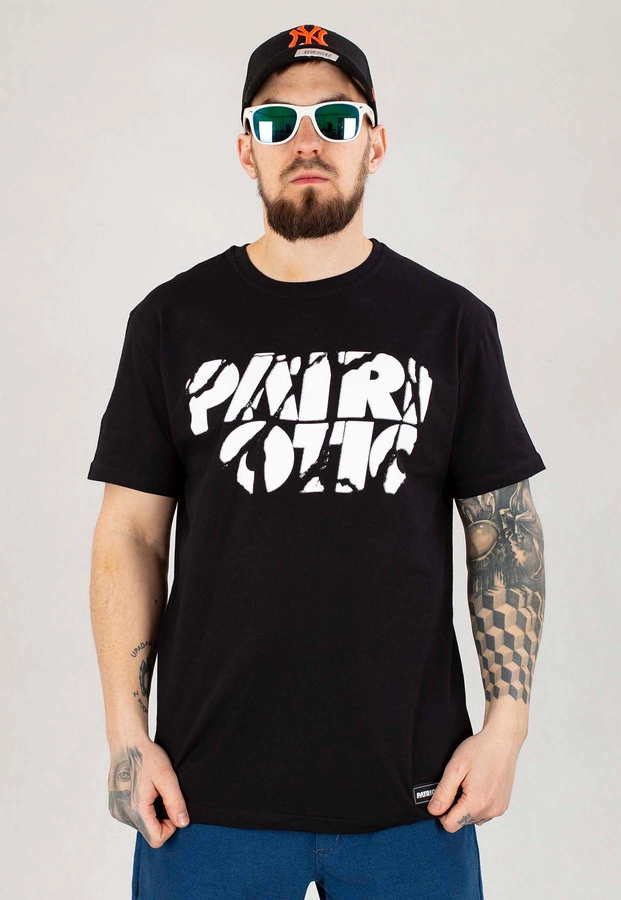 T-shirt Patriotic CLS Torn czarny