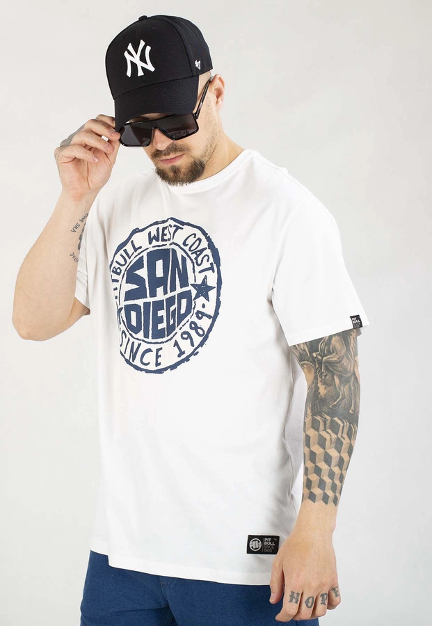T-shirt Pit Bull San Diego Sun 170 white