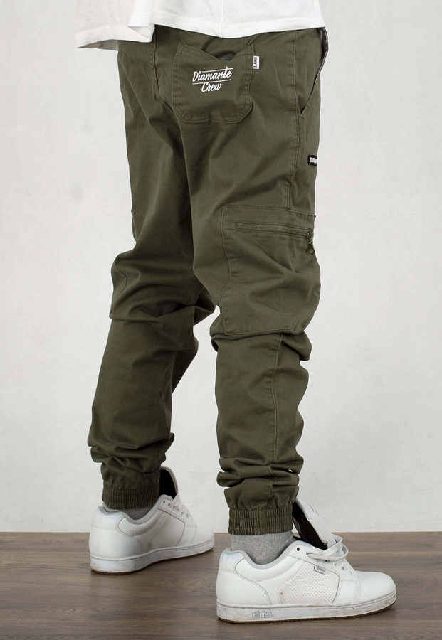 Spodnie Diamante Wear Jogger Unisex Crew Cargo khaki