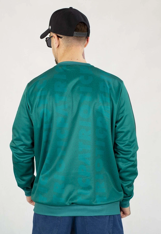 Bluza Patriotic Bez Kaptura F-Football Green zielona