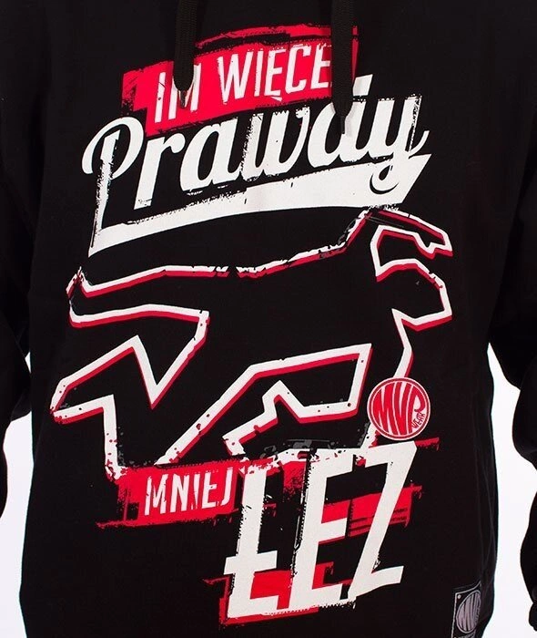 MVP Wear-Im więcej Prawdy Bluza Kaptur Czarny