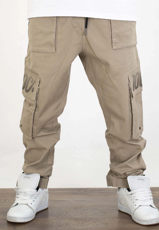 Spodnie Stoprocent Joggery Stoshade beżowe