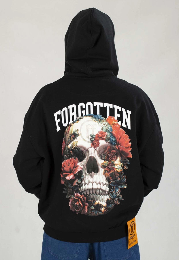 Bluza Forgotten Faces Baggy Zip Skull czarna