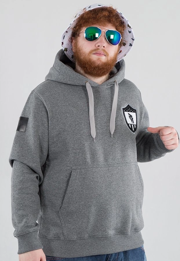 Bluza Polska Wersja PW Godło ciemno szara