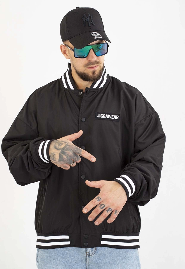 Kurtka Jigga Wear Baseball czarna