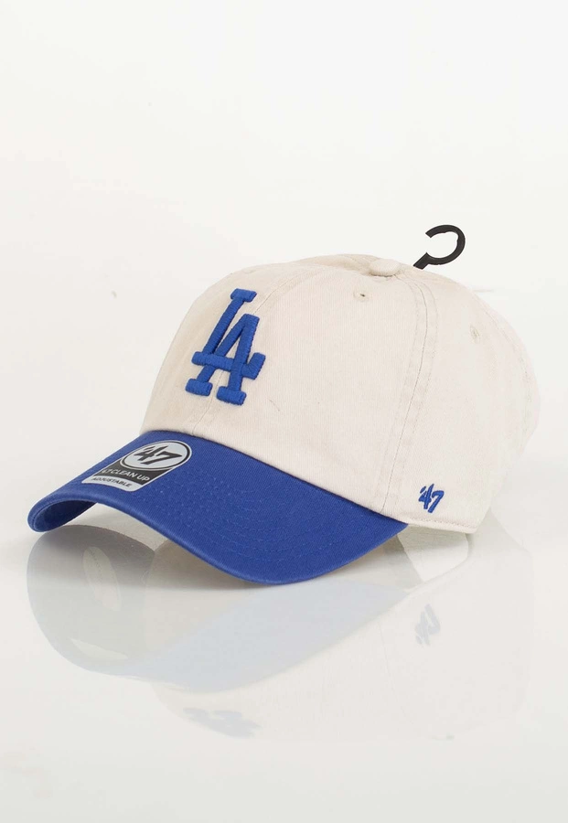Czapka 47 Brand MLB Los Angeles Dodgers Grand Stand ’47 CLEAN UP B-GRDSD12GWS-BNA