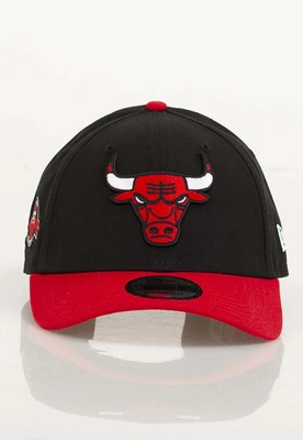 Czapka Trucker New Era Side Patch 9Forty Bulls 60667446 czarno czerwona