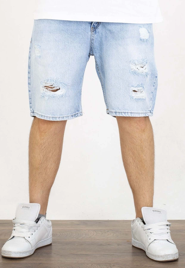 Spodenki I8 Denim Sho19 light blue
