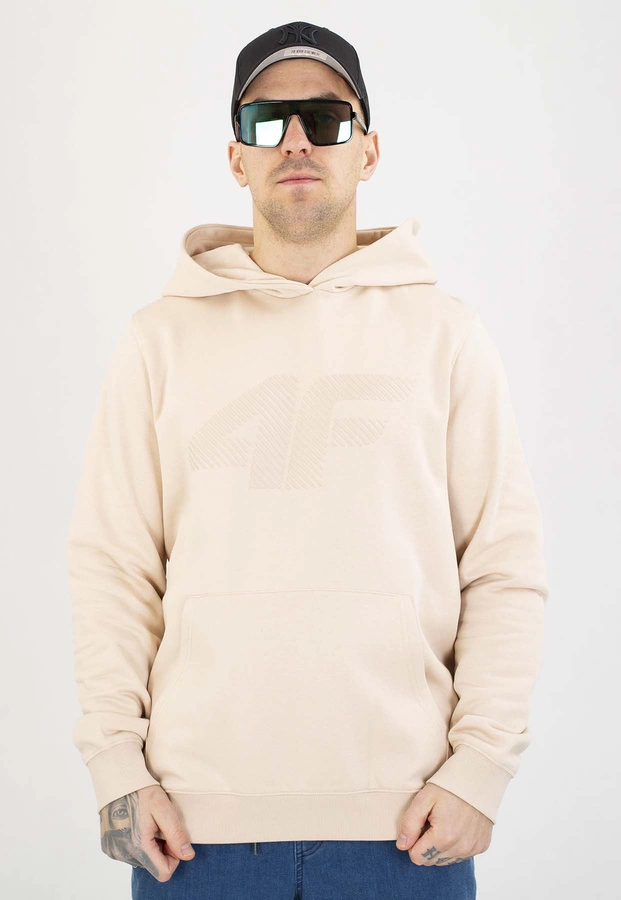 Bluza 4F Z Kapturem M1980 beżowa