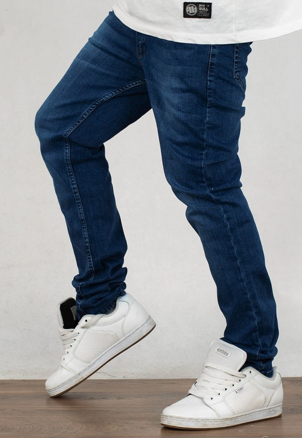 Spodnie Croll Slim Jeans 6767 medium blue