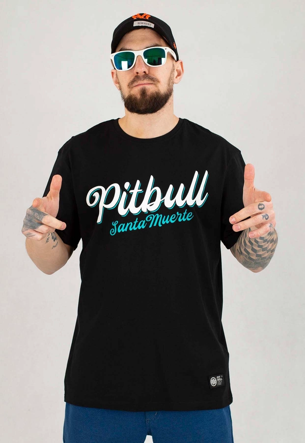 T-shirt Pit Bull Santa Muerte 24 190 black