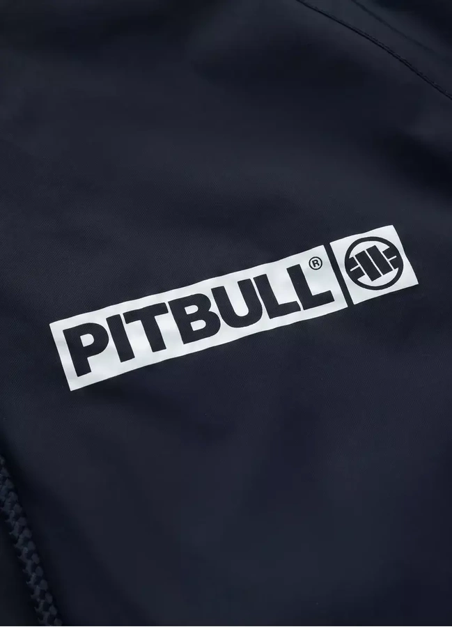 Kurtka Pit Bull Wiosenna Athletic Logo granatowa