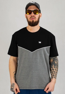 T-shirt Patriotic CLS Mini Trigonal czarno szary