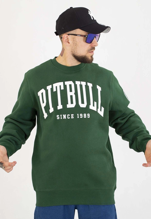 Bluza Pit Bull Bez Kaptura Norton hunter green 