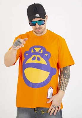 T-shirt Stoprocent Goryl pomarańczowy
