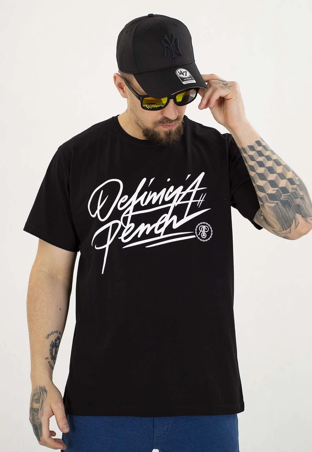 T-shirt RPS Rysiu Peja Solufka Definicja Pener New czarny