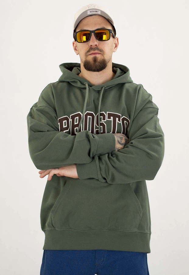 Bluza Prosto Z kapturem Nash zielona