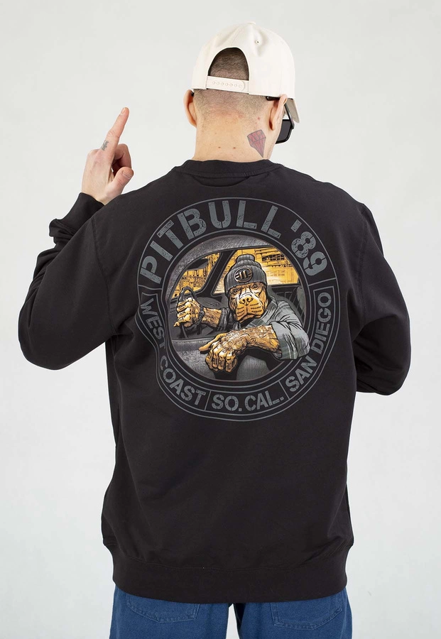 Bluza Pit Bull Bez Kaptura Driving czarna