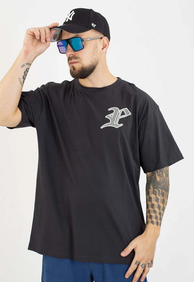 T-shirt Prosto Oversize Gothic P czarny