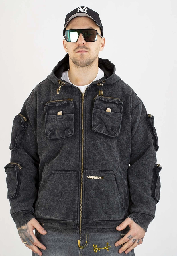 Kurtka Stoprocent 100% szara