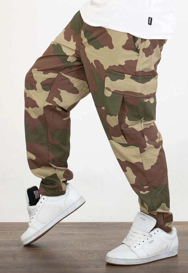Spodnie Jigga Wear Military Brown Green Camo 