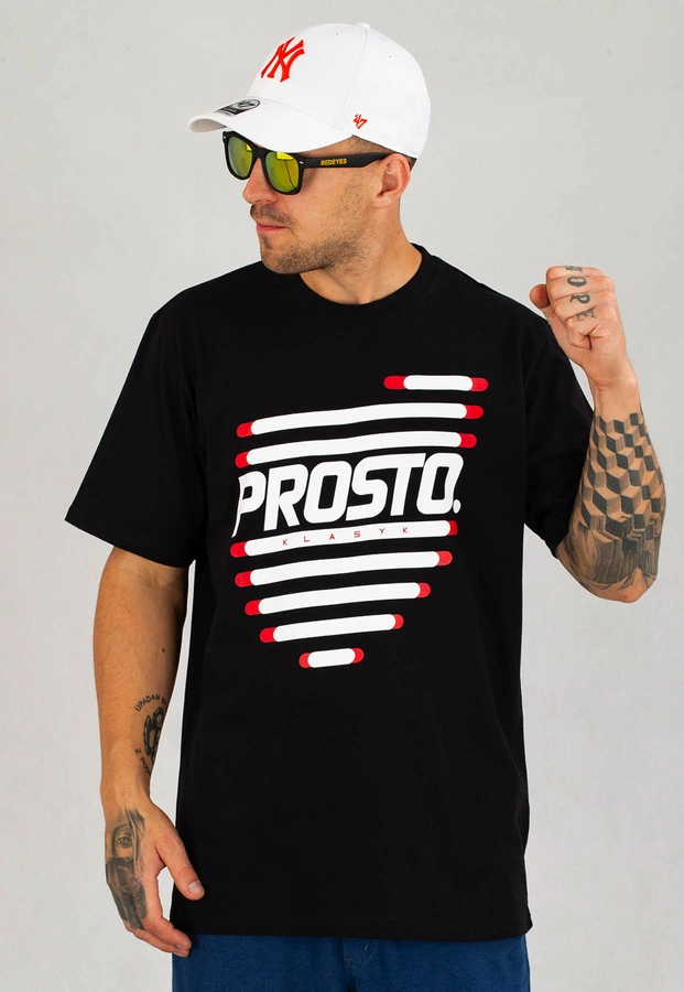 T-shirt Prosto Lighto czarny