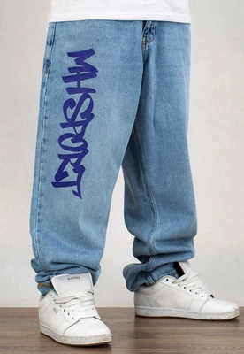 Spodnie MH Sport Baggy Tag Blue MH8 light blue