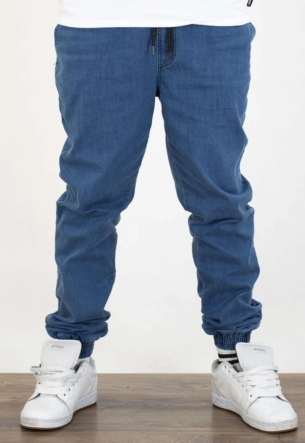 Spodnie Grube Lolo Dymek Back Haft light