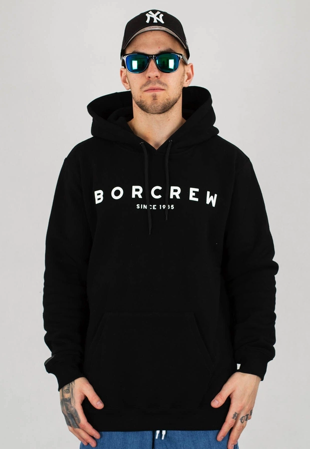 Bluza B.O.R. Biuro Ochrony Rapu Borcrew czarna