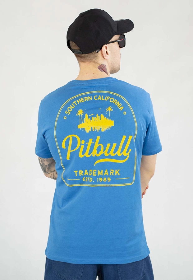 T-shirt Pit Bull Ultra Light Light So Cal niebieski