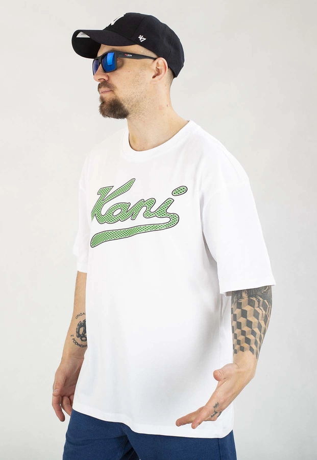 T-shirt Karl Kani Varsity Palm Print PD00005336 biały