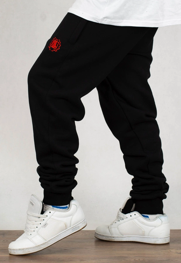 Dresy Diil Regular Laur czarno czerwone